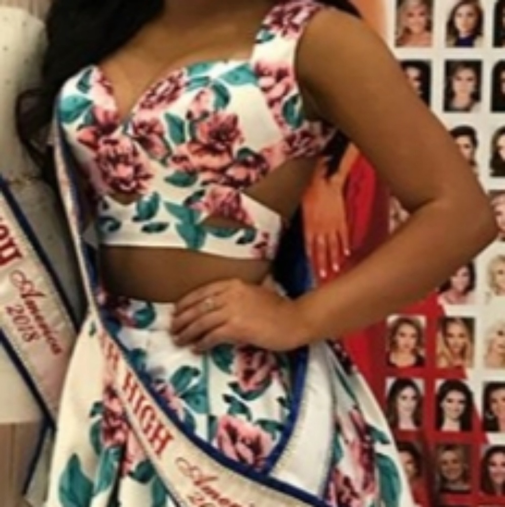 Ashley Lauren 2-piece gown/cocktail
